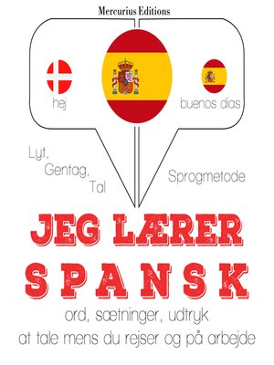 cover image of Jeg lærer spansk